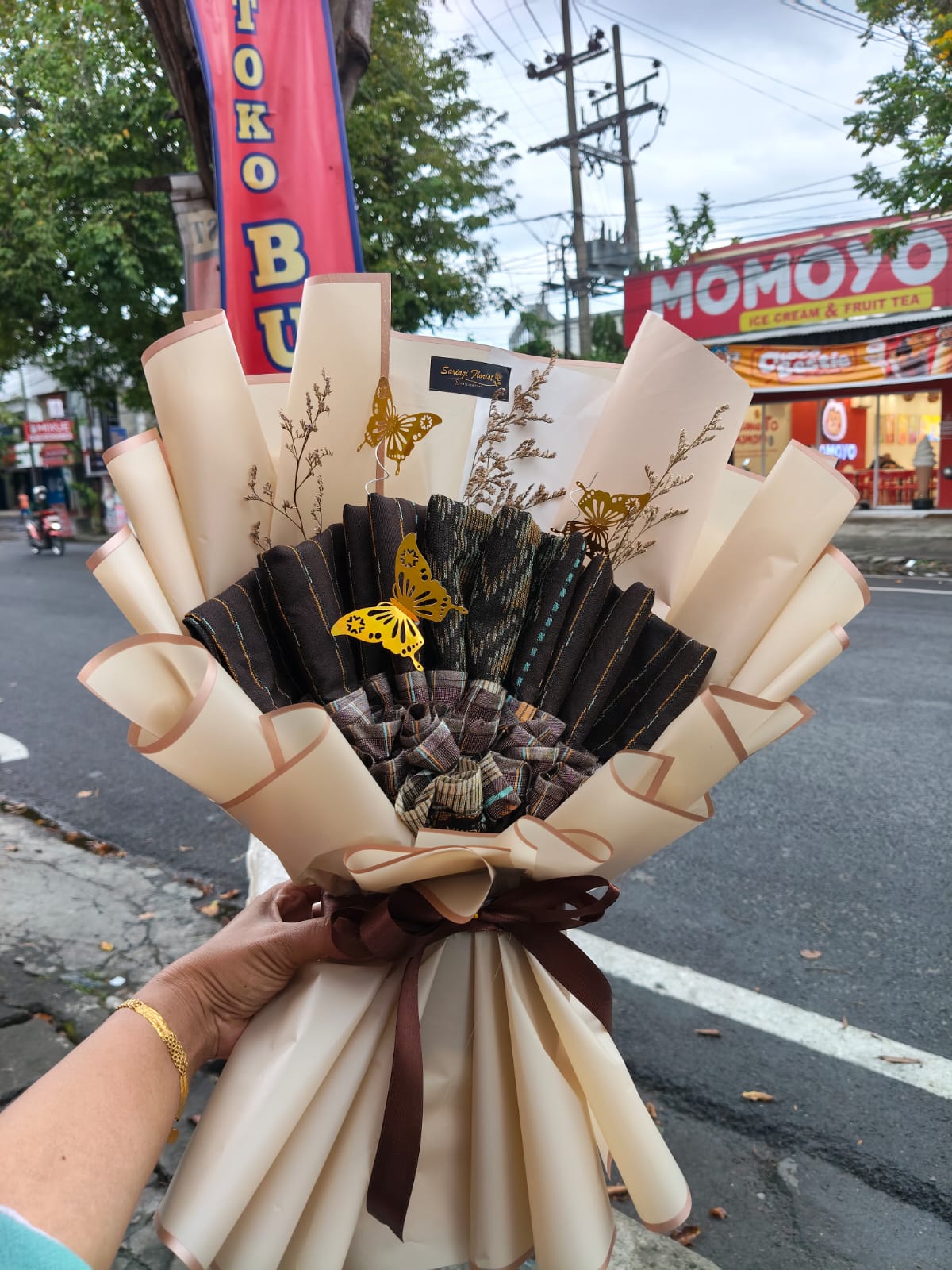 Buket Blue Pastel Premium